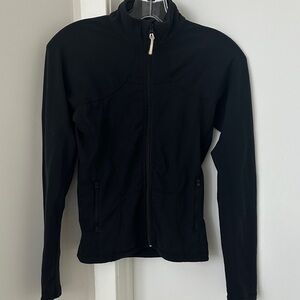 LULULEMON Black Zip-Up Sweater (XS)
